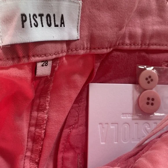 (B45) Pistola flamingo pleated‎ trousers, Size 28, NWT - Picture 9 of 13